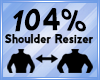Shoulder Scaler 104%