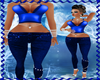 XXL ROYALBLUE OUTFIT