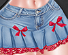 Red Lace Skirt