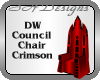 DWC Chair Crimson