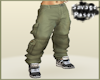 East47 Olive Cargo Pants