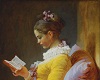 The reading woman