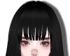瓜 bangs black