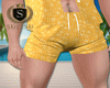 S| Summer Shorts Yellow