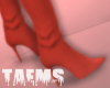 T | Boots red