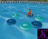 Pool Floats W/Poses