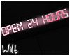 e Open 24 Hours