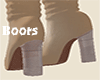 Transparent heel boots