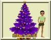 A Purple Christmas Tree