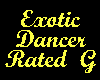 dancer G rated animated
