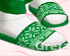 G🎄Xmas slipper Green