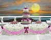 TGR pink wedding cake