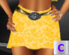 Yellow Belted Skirt 