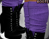 !A Amy Boots - Purple   