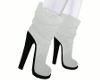 White Suede Ankle Boot