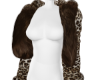 leopard fur jacket