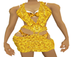 Lucious/gold dress