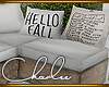 ❤ Fall Patio Sectional