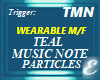 MUSIC NOTE PARTICLES, TL