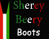 [SH] Black Chrome Boots