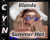 Summer Hat" Blonde"
