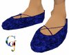 Slippers Lace Navy