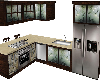 (BLCK) Wood/stone kitch.