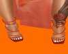 $ Orange Fever Heels e