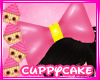 !C Pink Yellow Big Bow 