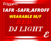 RED DJ LIGHT