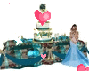 Aquamoon Wedding cake