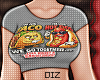 !!D Taco & Hotdog Grey