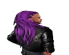 black purple dreads