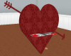 valentine heart seat