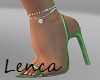 Spring green heels