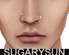 // GOLD NOSE PIERCINGS