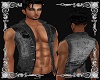 Black Cowboy Vest