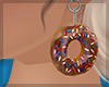 Doughnut earrings