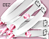 !!D Ankle Spikes Pinky