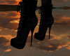 Black Ankle Lace Up Boot