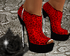 ~Red Cheetah High Heels