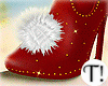 T! Christmas Boots Red