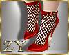 ZY: Hot Chili Red Boots