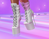 Emy white boots