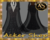Black Gown Train