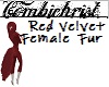 Red Velvet Fur [F]