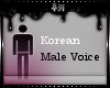 =3Korean M voice