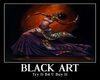 |R| Black Art & frame#2