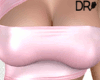 DR- Glossy pink top