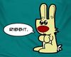 Ribbit Bunny T- Shirt